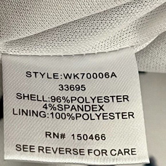 41 Hawthorn Casey Knit Sleeveless Dress - Navy/White - S - Picture 7 of 10